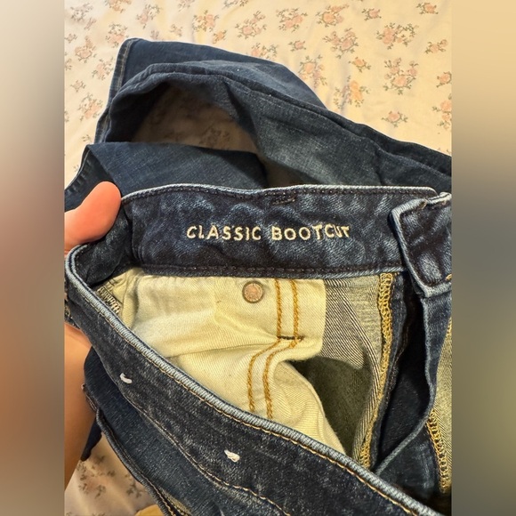 36x32 LIKE NEW⭐️Dark Wash Men’s Size 36x32 Original Bootcut American Eagle Jean - Picture 7 of 7